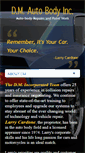 Mobile Screenshot of dm-autobody.net
